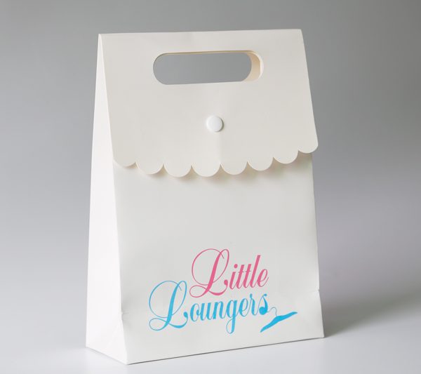 Custom Paper Bag with Flap